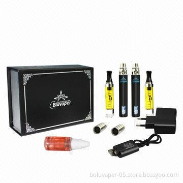Upgraded Low Resistance T3+ E-cigarette Starter Kit, Available in Colorful Clearomizers